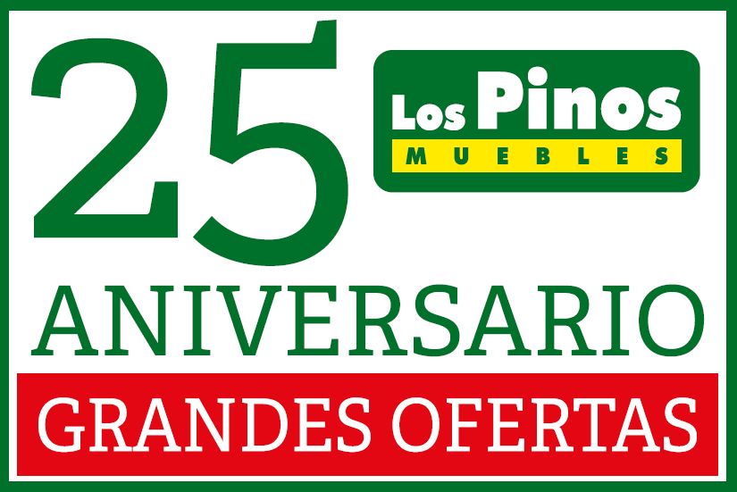 LOS PINOS MUEBLES: CUMPLIMOS NUESTRO 25 ANIVERSARIO !!!